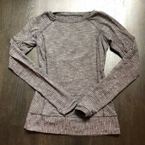 Lululemon Long Sleeve Thin Fleece Top